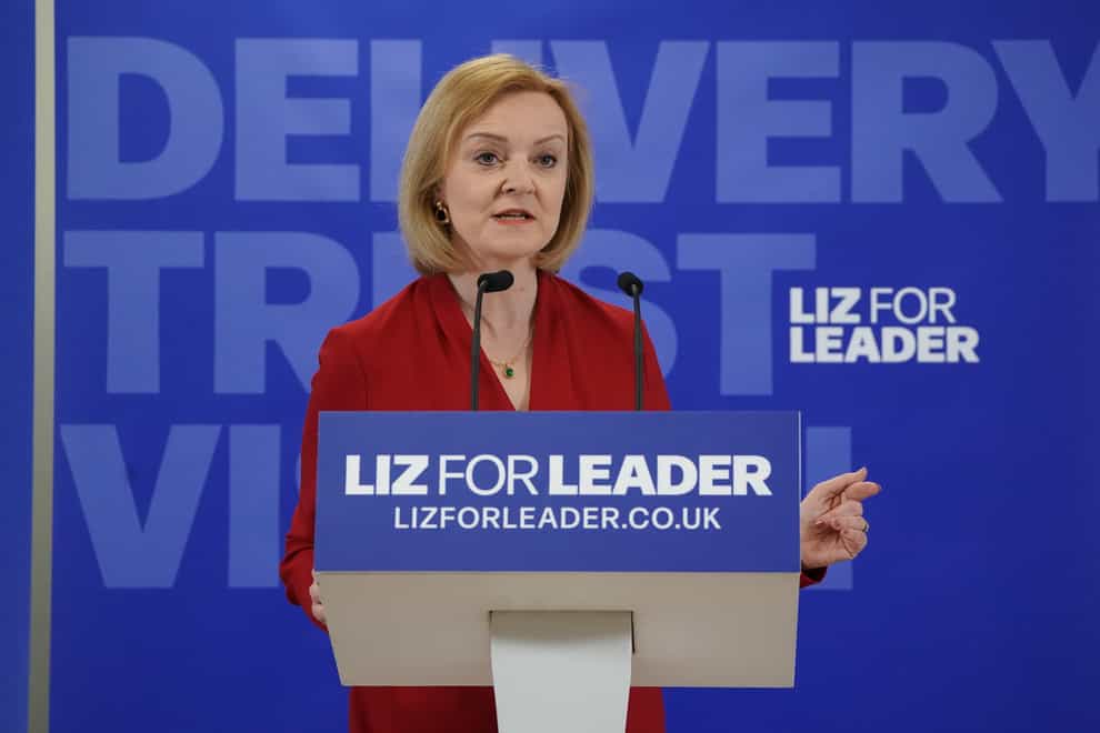 Liz Truss said that “some Scots love” her as she said she would strengthen the case for the Union by making “people’s lives better” across the UK during a hustings (Kirsty O’Connor/PA)