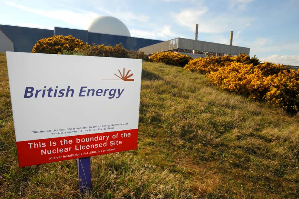 A general view of Sizewell B Nuclear Power Station, Sizewell, Suffolk (Fiona Hanson/PA)