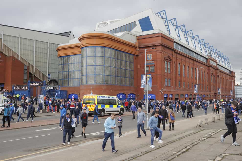 BBC reporters will now return to Ibrox (Steve Welsh/PA)