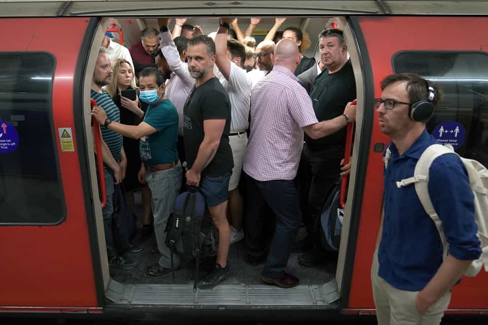 A Tube line will begin closing during the evening rush hour on Thursday due to staff shortages (PA)