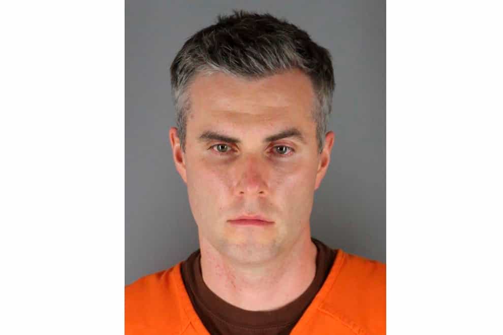 This June 3, 2020, file photo, provided by the Hennepin County Sheriff’s Office in Minnesota, shows Thomas Lane is shown. Former Minneapolis police Officer Thomas Lane is hoping for a sentence Thursday, July 21, 2022, that could let him go free after as little as two years in prison for his role in the killing of George Floyd (Hennepin County Sheriff’s Office/AP/PA)