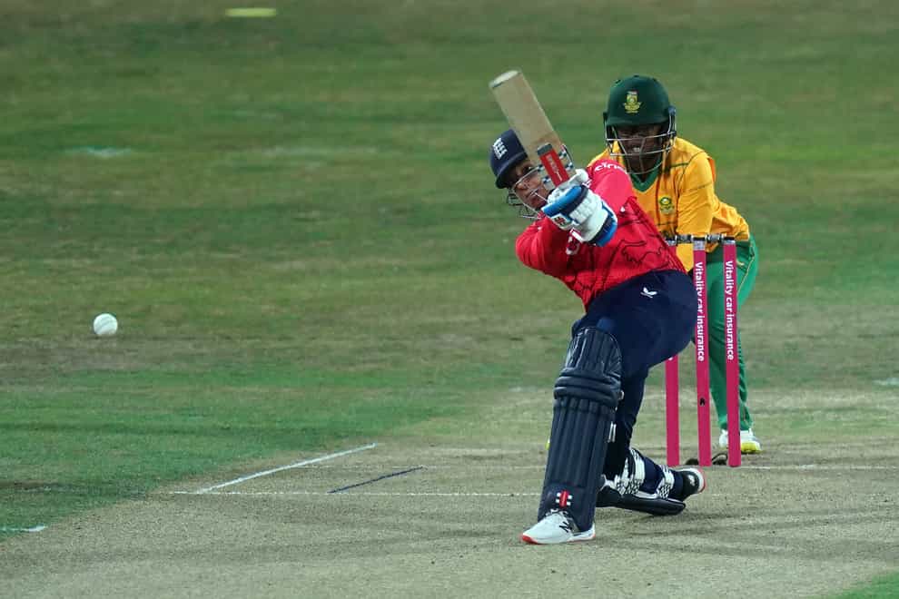 Sophia Dunkley smashed 59 to help England beat South Africa by six wickets in the opening Twenty20 match of the series (Adam Davy/PA)
