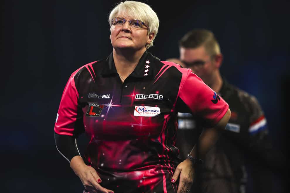 Lisa Ashton is still the leading women’s darts player at the age of 51 (Kieran Cleeves/PA)