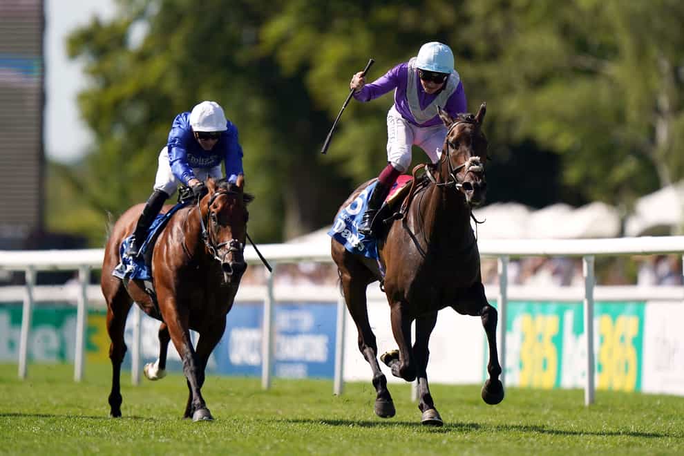 Alcohol Free ridden by jockey Rob Hornby (right) on their way to winning the Darley July Cup Stakes on Darley July Cup Day of the Moet and Chandon July Festival at Newmarket racecourse, Suffolk. Picture date: Saturday July 9, 2022.
