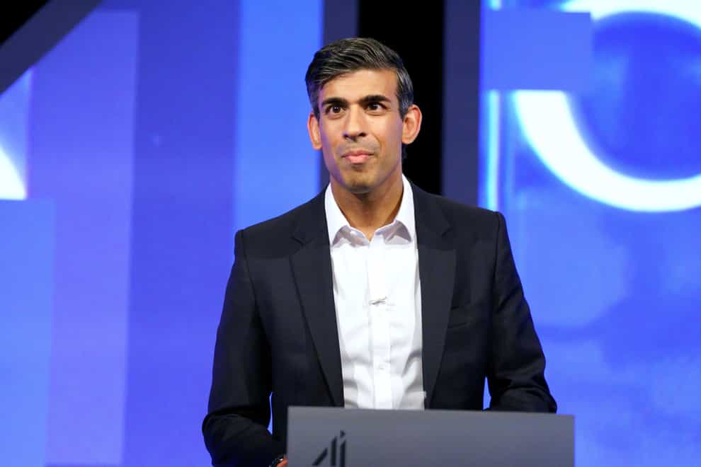 Rishi Sunak will proceed with the sale of Channel 4 if he becomes prime minister – saying privatisation would help the broadcaster compete with streaming giants (PA)