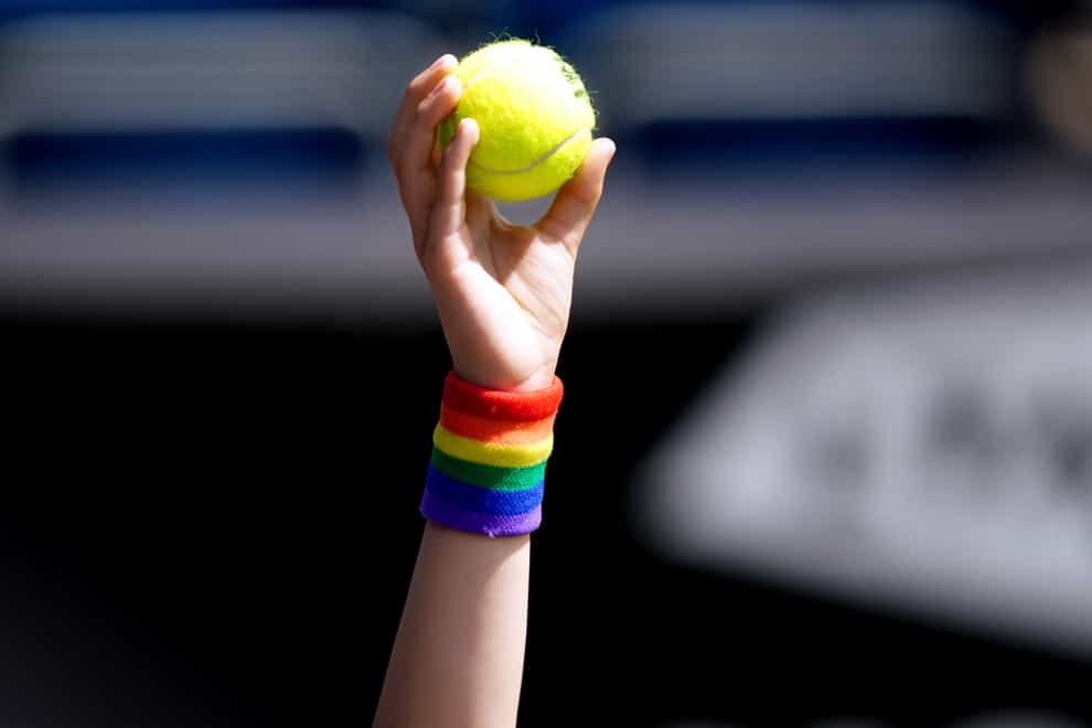 The ATP has team up with You Can Play, an organisation committed to furthering LGBTQ+ inclusion in sport (Mike Egerton/PA)