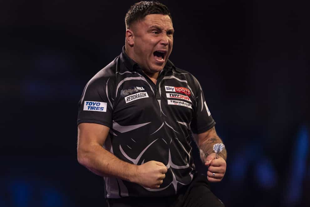 Wales’ Gerwyn Price has reached the semi-finals of the World Matchplay for the first time (Steven Paston/PA)