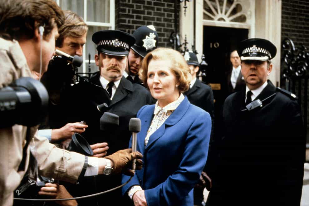Margaret Thatcher has been repeatedly invoked during the Conservative leadership campaign (PA)