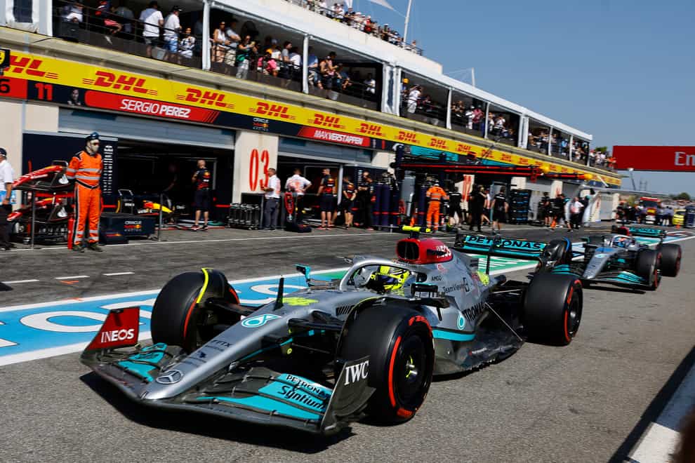 Lewis Hamilton qualified fourth for the French Grand Prix (Eric Gaillard/AP)