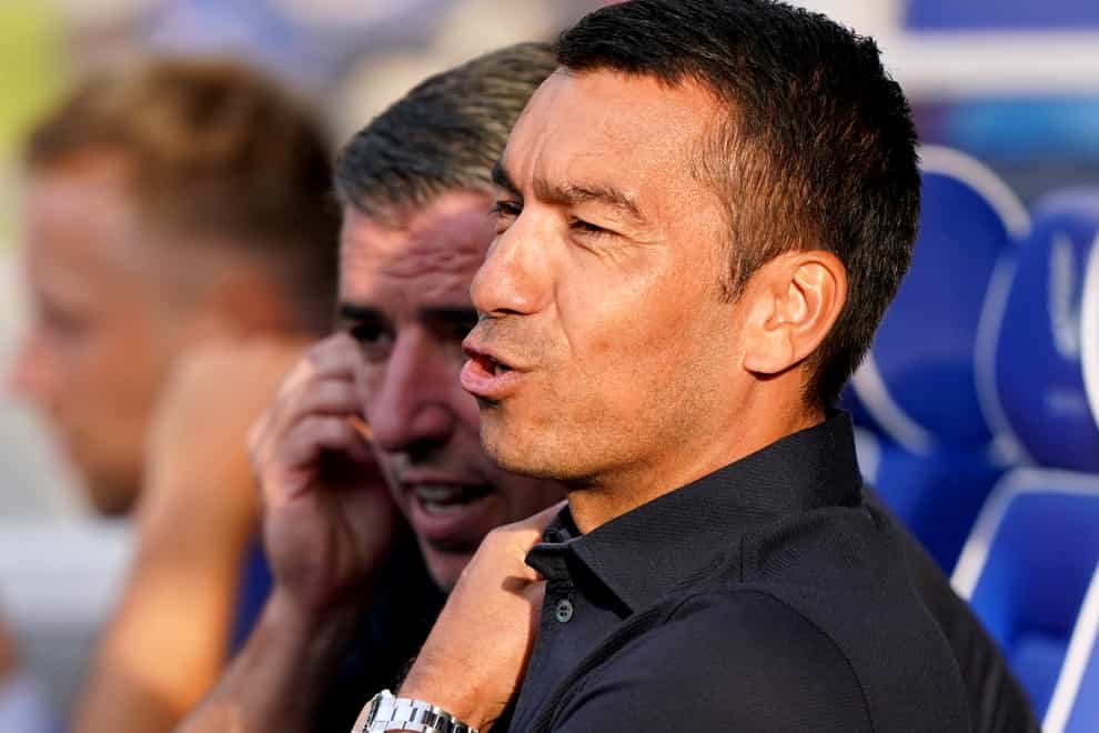 Giovanni van Bronckhorst is closing in on a new signing (Andrew Milligan/PA)