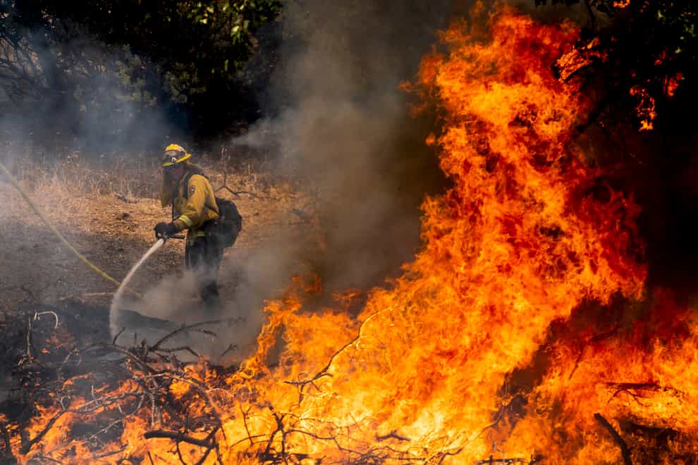 Emergency declared over fire near Yosemite (AP/Noah Berger)
