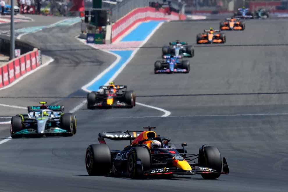 Max Verstappen claimed victory (Manu Fernandez/AP)