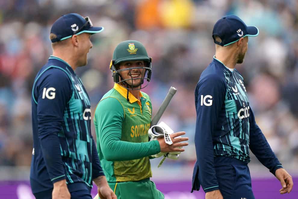England and South Africa shared the spoils from the three-match ODI series (Tim Goode/PA)