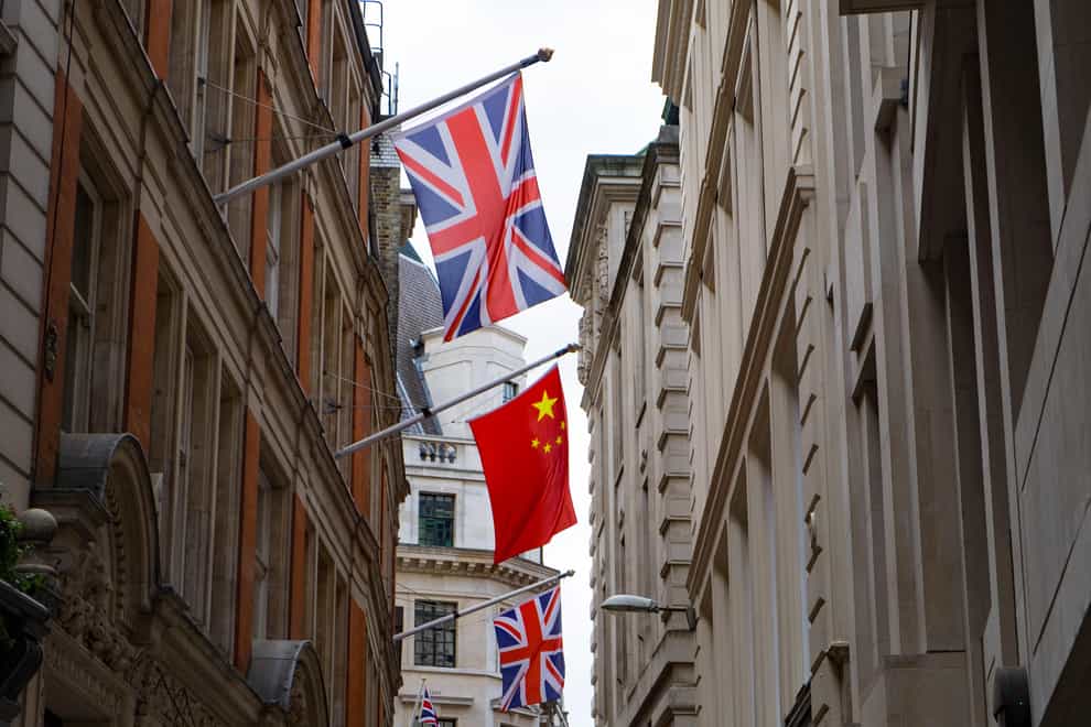 The announcement would signal a major hardening of UK Government policy on China (Alamy/PA)