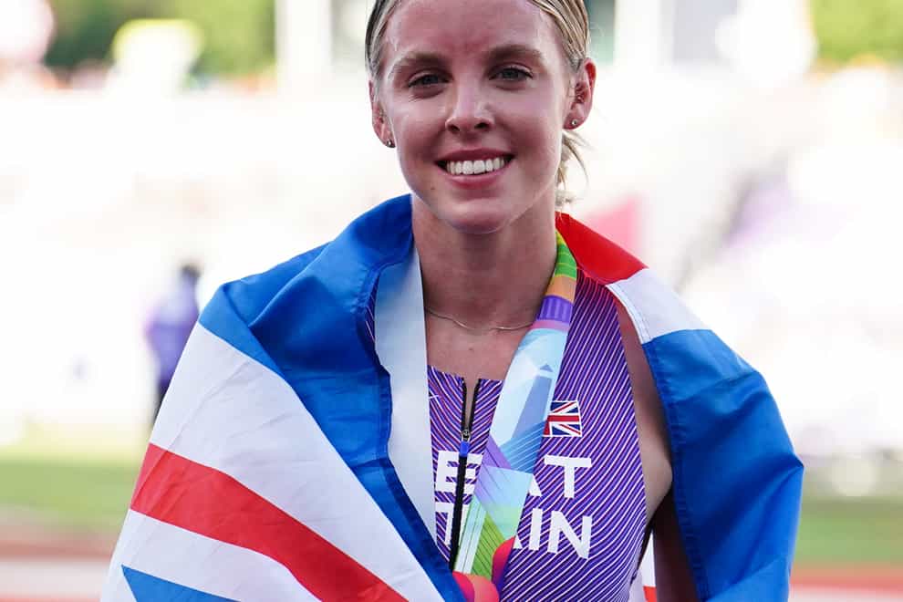 Keely Hodgkinson admitted to being ‘a little bit annoyed’ that she was unable to win gold on Sunday, insisting she will put any celebrations for her 800m silver on hold (Martin Rickett/PA)