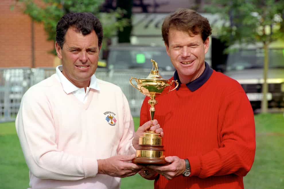 Former Ryder Cup captain Bernard Gallacher (left) believes LIV Golf is undermining the biennial contest (PA Archive)
