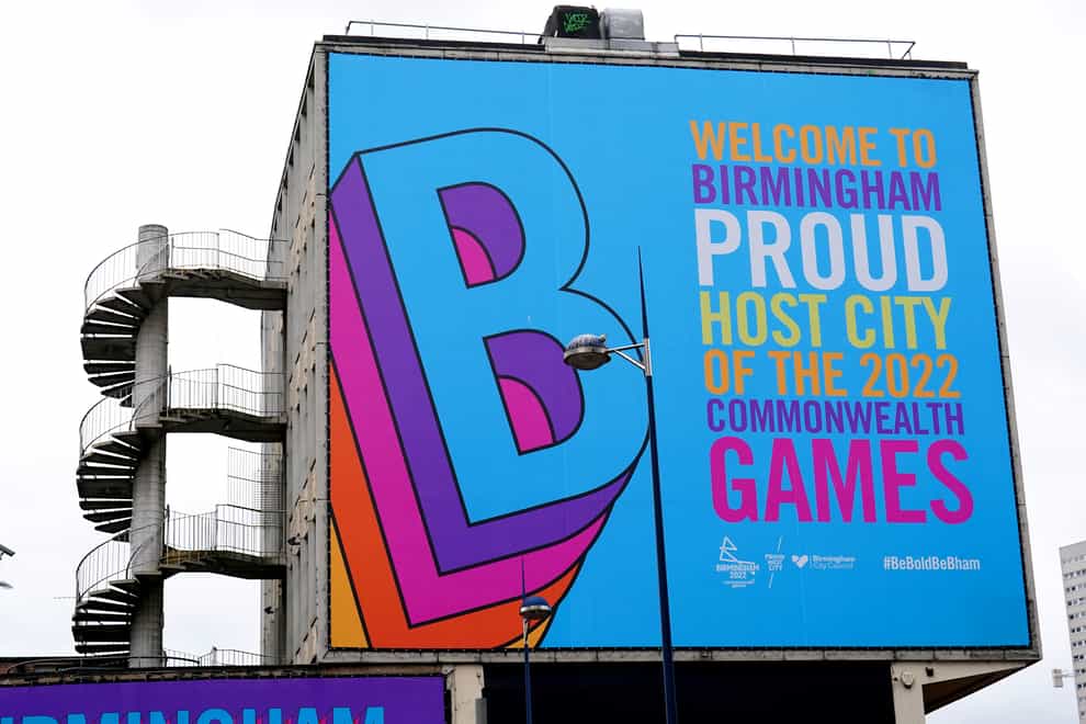 Birmingham is gearing up for the Commonwealth Games (Mike Egerton/PA).