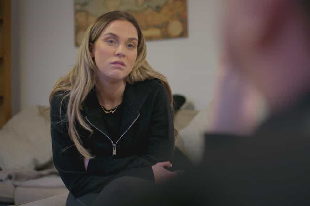 Vicky Pattison from Vicky Pattison: Alcohol, Dad and Me (Channel 4/PA)