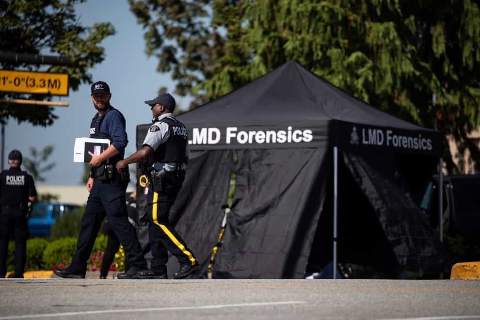 RCMP officers are investigating the shootings (Darryl Dyck/The Canadian Press via AP)