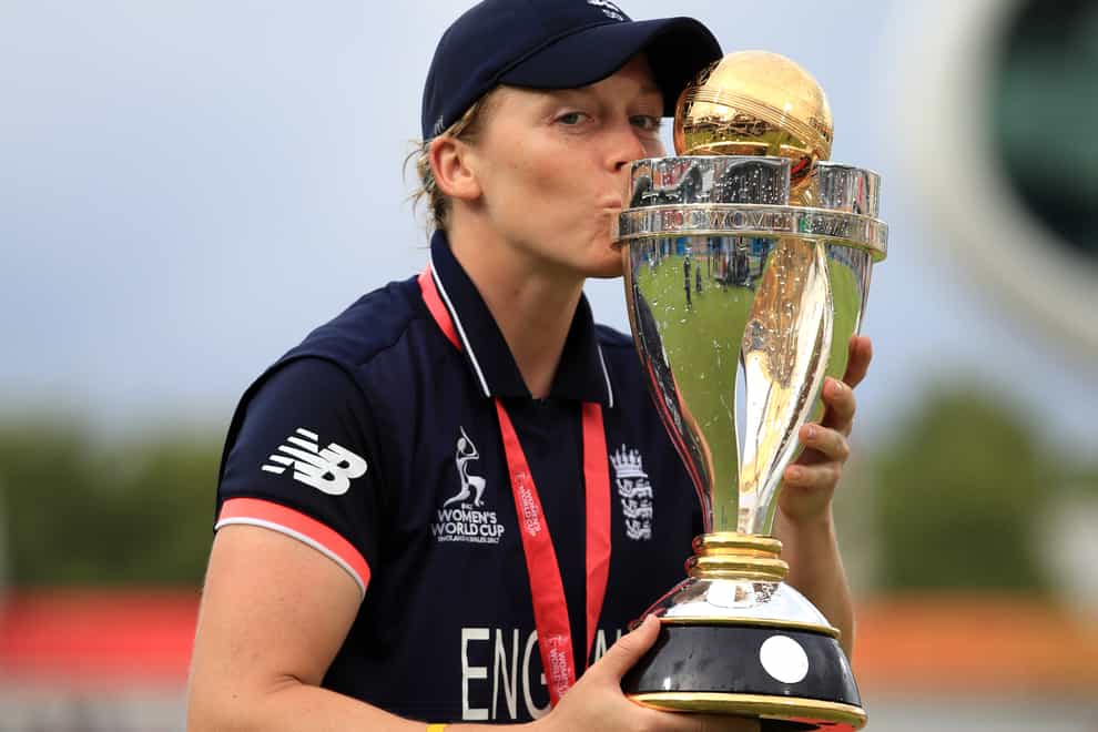 England won the Women’s World Cup – the last time a women’s tournament was hosted in the country (John Walton/PA)