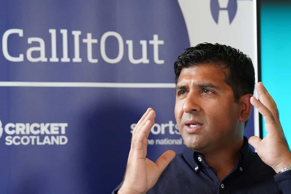 Majid Haq has called out the Scotland players (Andrew Milligan/PA)