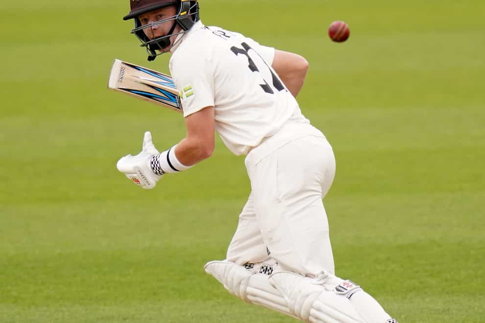 Ollie Pope led the way for Surrey in their LV= Insurance County Championship meeting with Division One rivals Warwickshire (Adam Davy/PA)