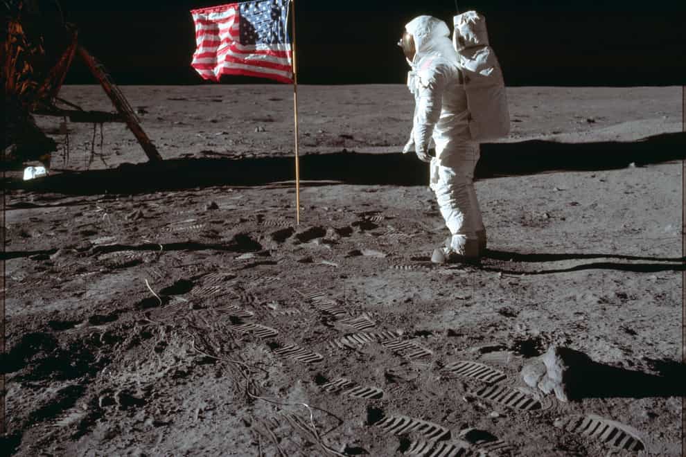 Astronaut Buzz Aldrin (Neil Armstrong/Nasa via AP)
