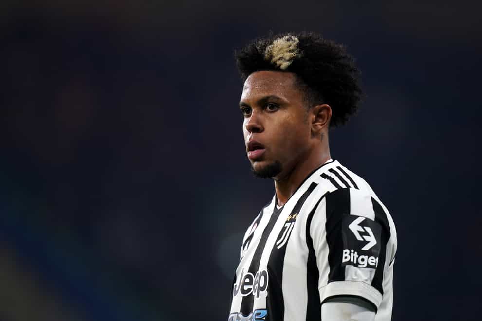 Tottenham’s hopes of signing Juventus midfielder Weston McKennie are reportedly in jeopardy (Adam Davy/PA)