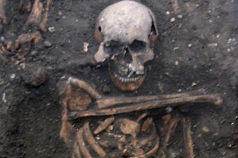 DNA from a young adult male from late 14th century Cambridge were used in the study (PA)