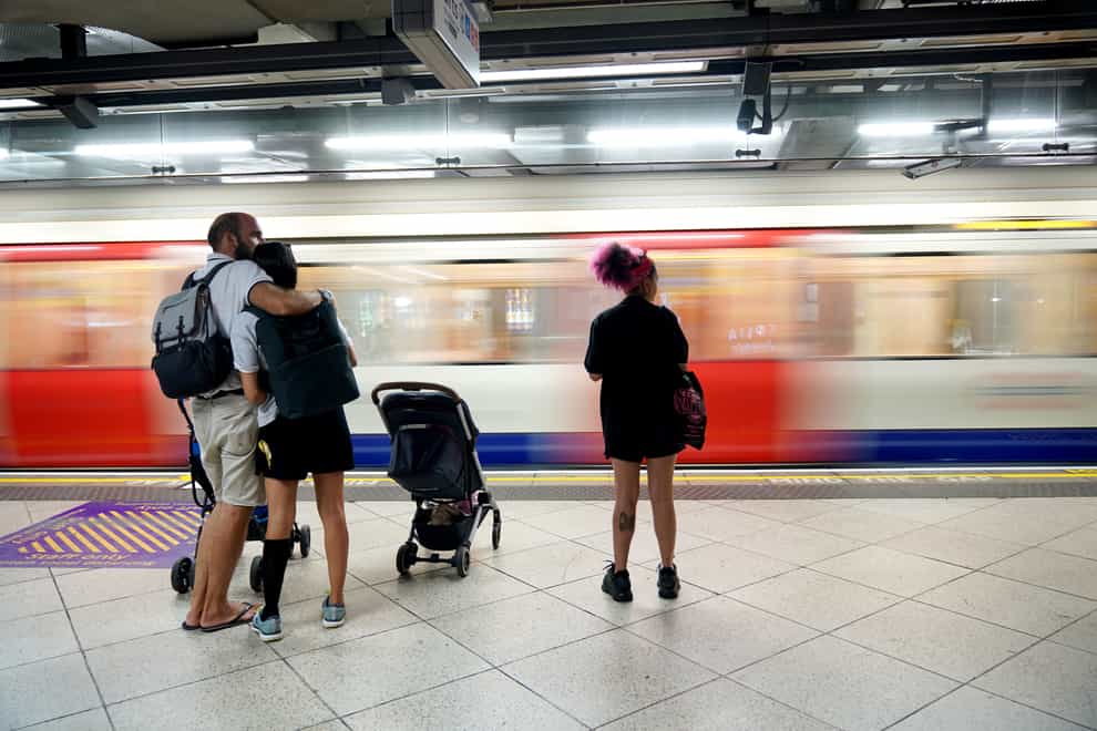 Transport for London’s funding agreement with the Government has been extended until next week while it considers a long-term proposal (Yui Mok/PA)