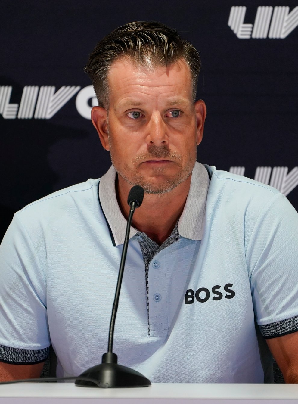 Henrik Stenson has reiterated his disappointment at losing the Ryder Cup captaincy due to joining LIV Golf (Seth Wenig/AP)