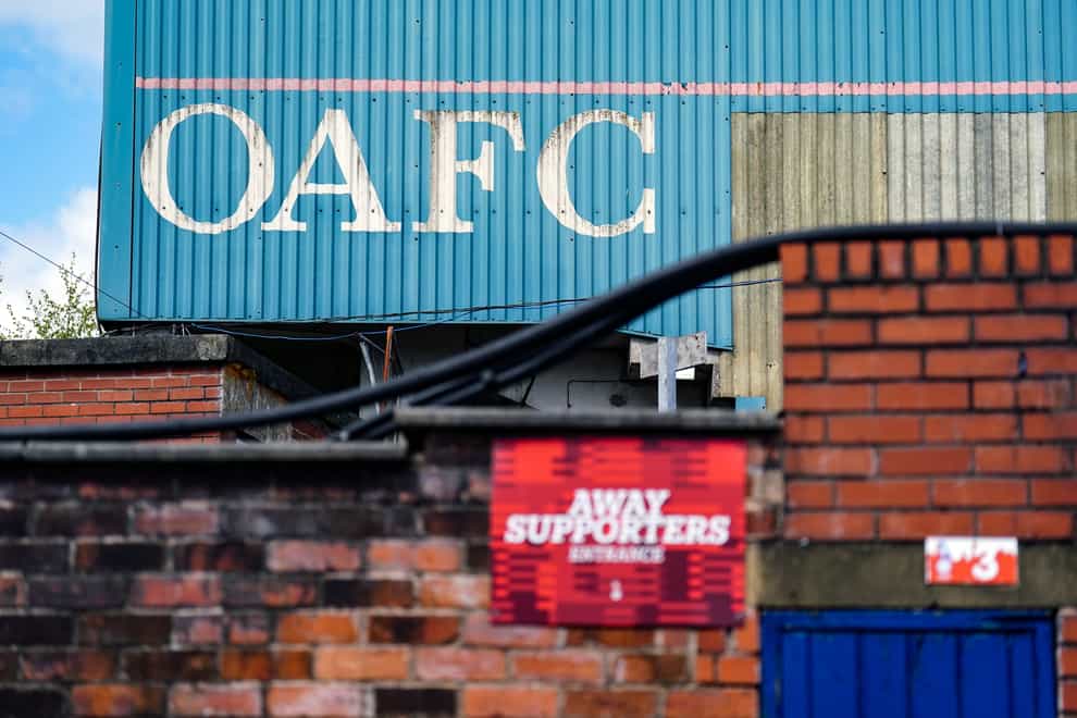 Oldham have been taken over by a local businessman (Mike Egerton/PA)