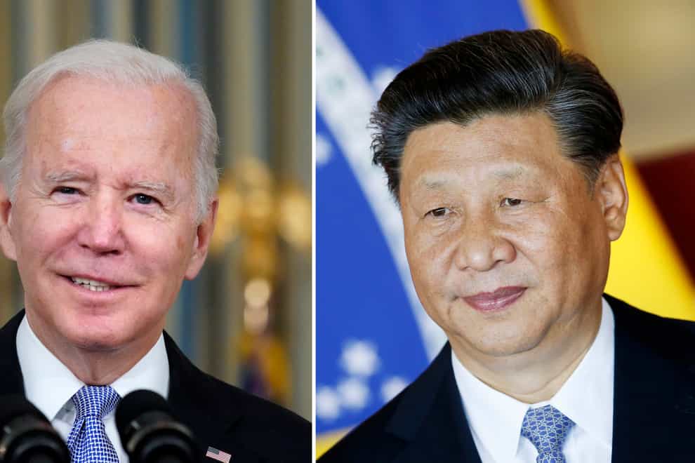Joe Biden and Xi Jinping (AP)