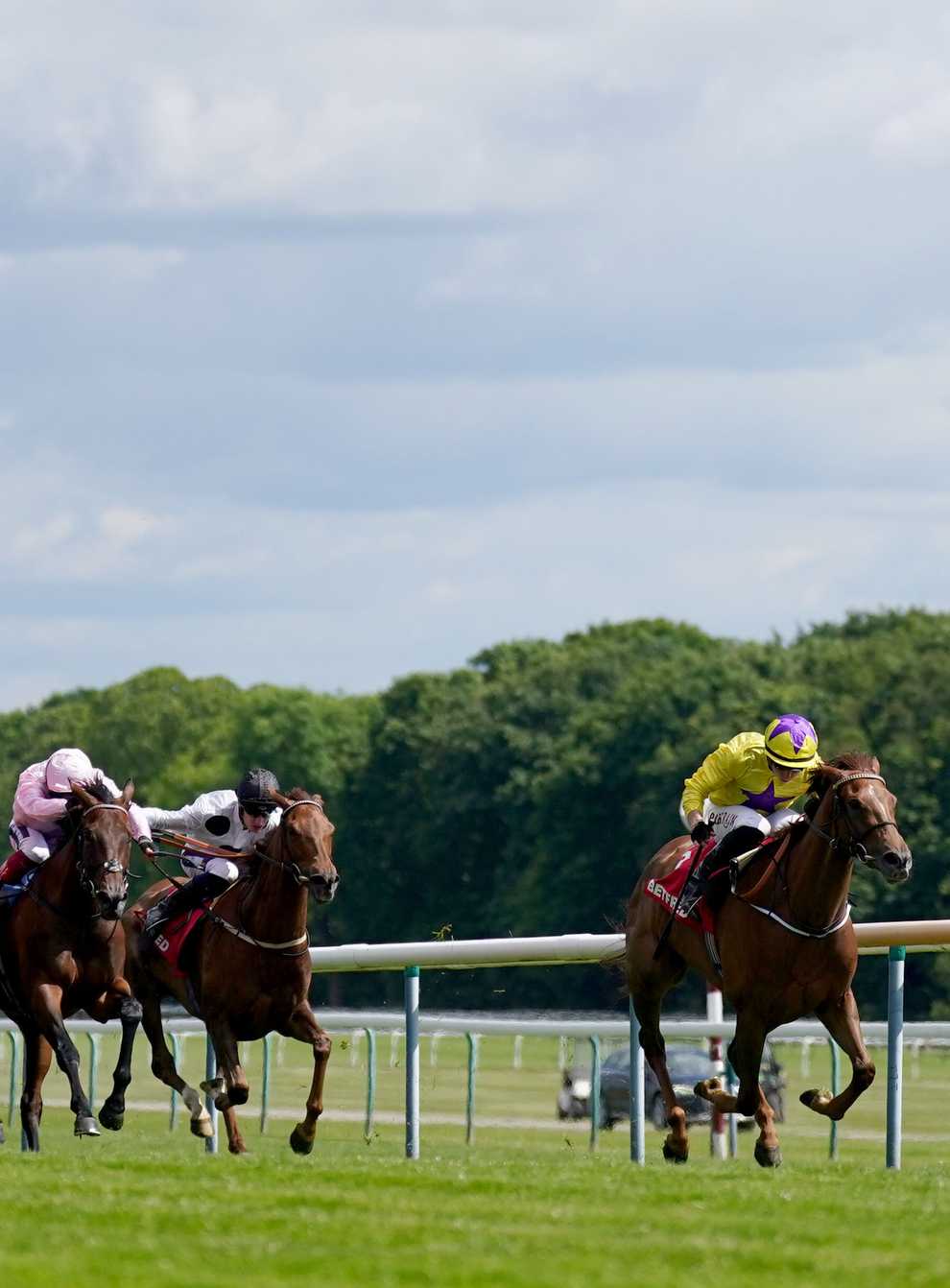 Sea La Rosa (right) will have quicker conditions than she encountered at Haydock (Tim Goode/PA)