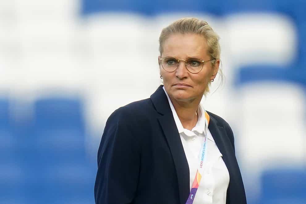 Sarina Wiegman is targeting Euro 2022 glory (Adam Davy/PA)