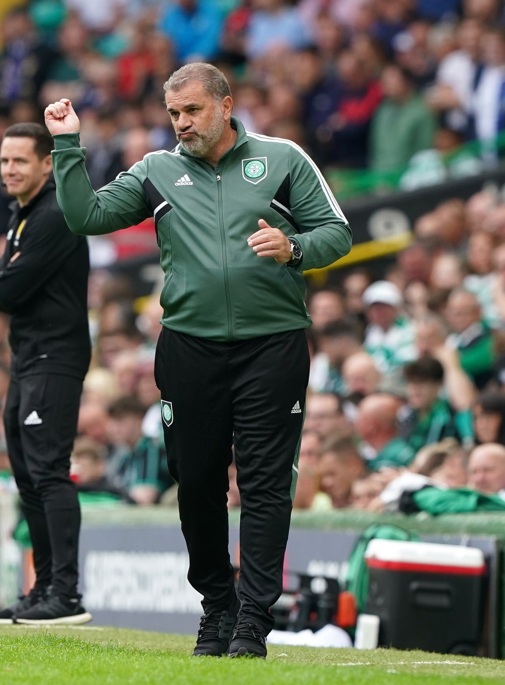 Ange Postecoglou’s Celtic kick off their title defence against Aberdeen (Andrew Milligan/PA)