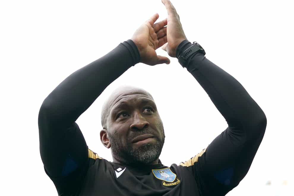 Sheffield Wednesday manager Darren Moore applauded his team’s spirit (PA)
