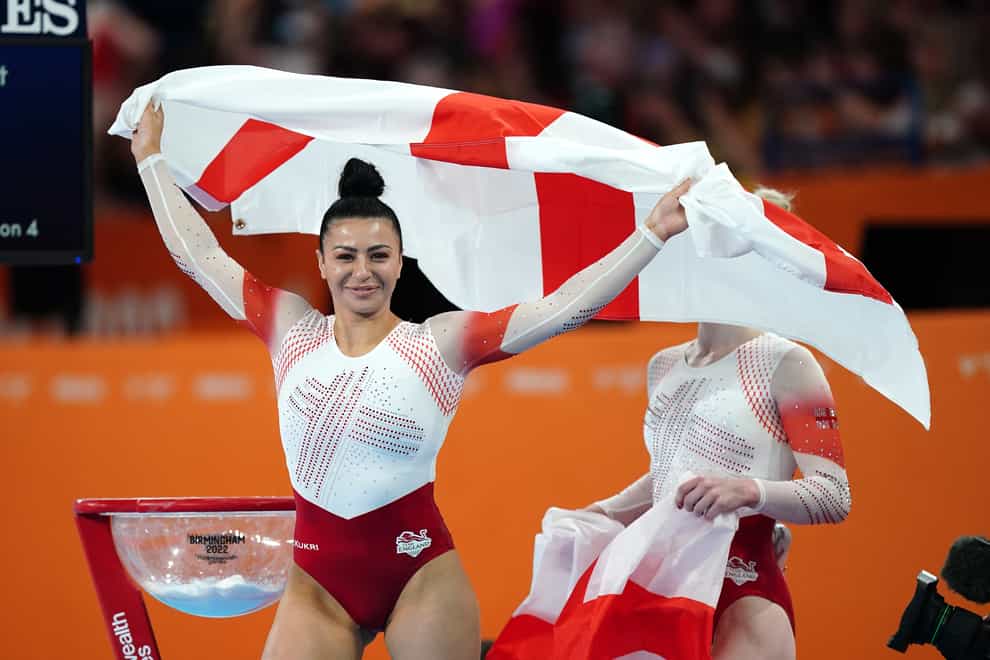 Claudia Fragapane landed a fifth Commonwealth Games gold medal (Mike Egerton/PA)