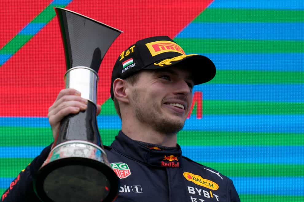 Max Verstappen took the win at the Hungarian GP (Darko Bandic/AP)