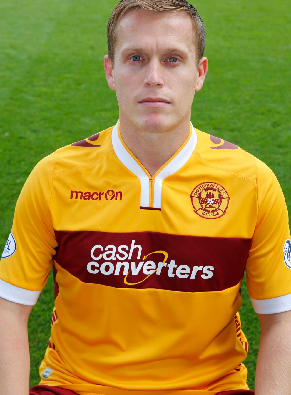 Steven Hammell led Motherwell to victory (Jeff Holmes/PA)