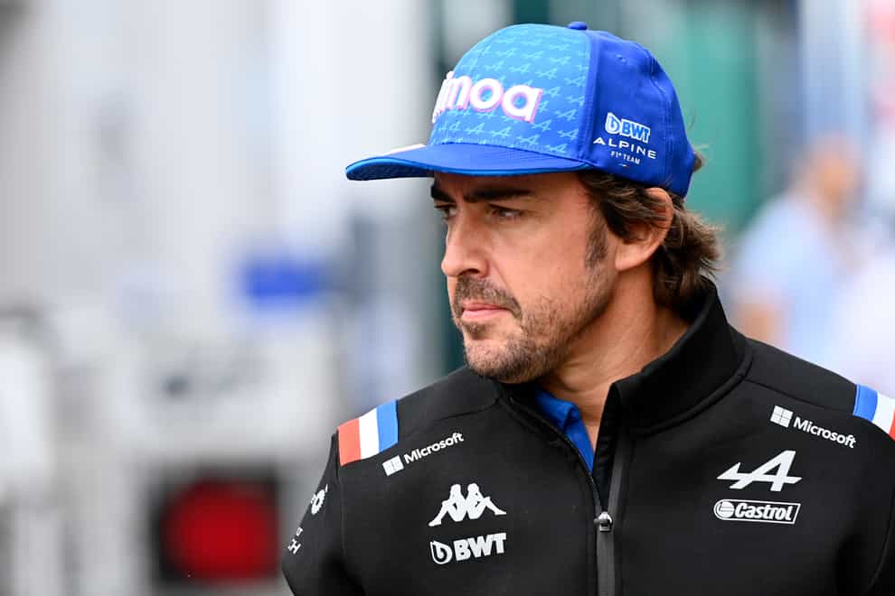Fernando Alonso will leave Alpine at the end of the season (Anna Szilagyi/AP)