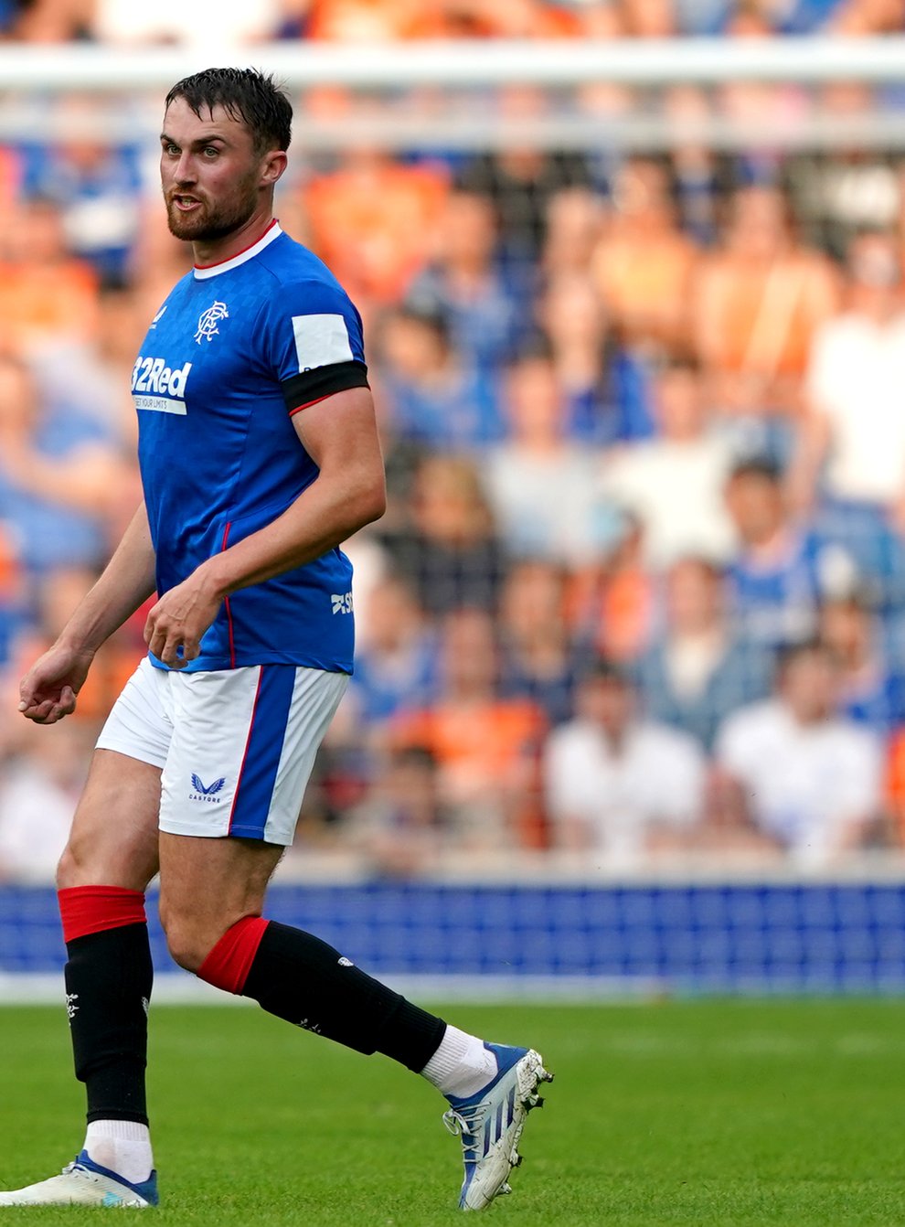John Souttar made his Rangers debut against Livingston at the weekend (Andrew Milligan/PA)