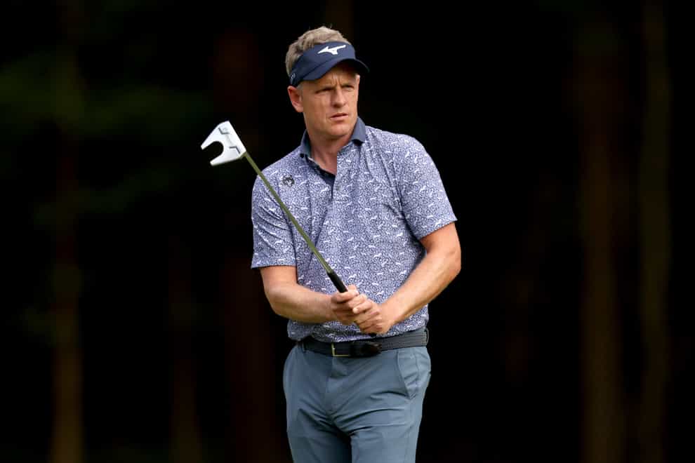 Luke Donald has been named as Ryder Cup captain for Europe (Steven Paston/PA)