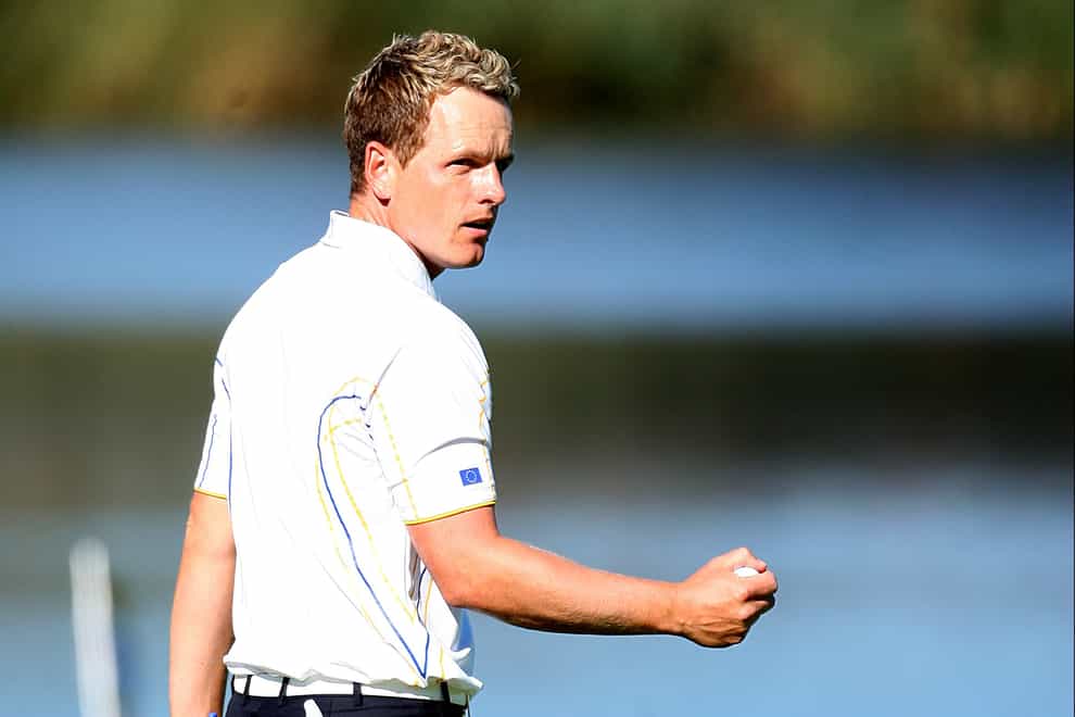 Luke Donald will captain Europe’s Ryder Cup side in 2023 following the sacking of Henrik Stenson (Lynne Cameron/PA)