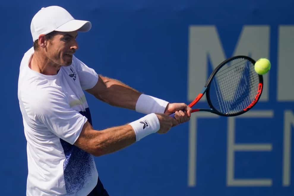 Andy Murray lost to Mikeal Ymer in his opening match at the Washington Citi Open, claiming only one set to finish 6-7 6-4 1-6 (Carolyn Kaster/AP)