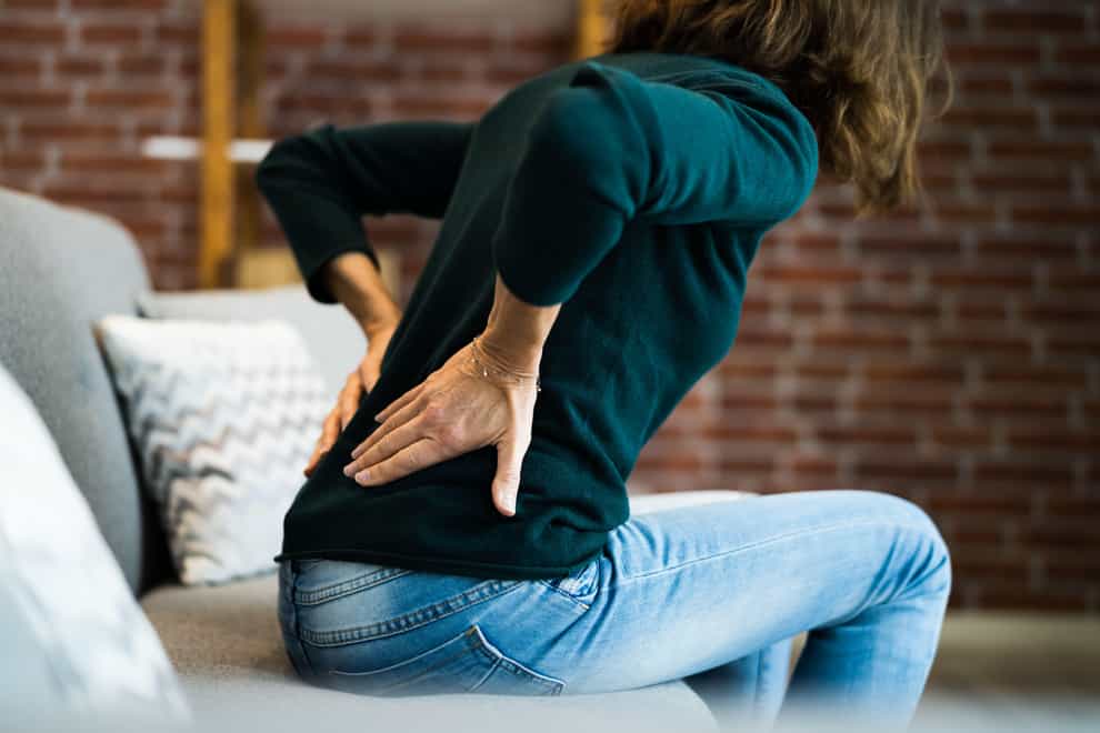Researchers in Australia examined whether ‘sensorimotor retraining’ could benefit people with chronic back pain (Alamy/PA)