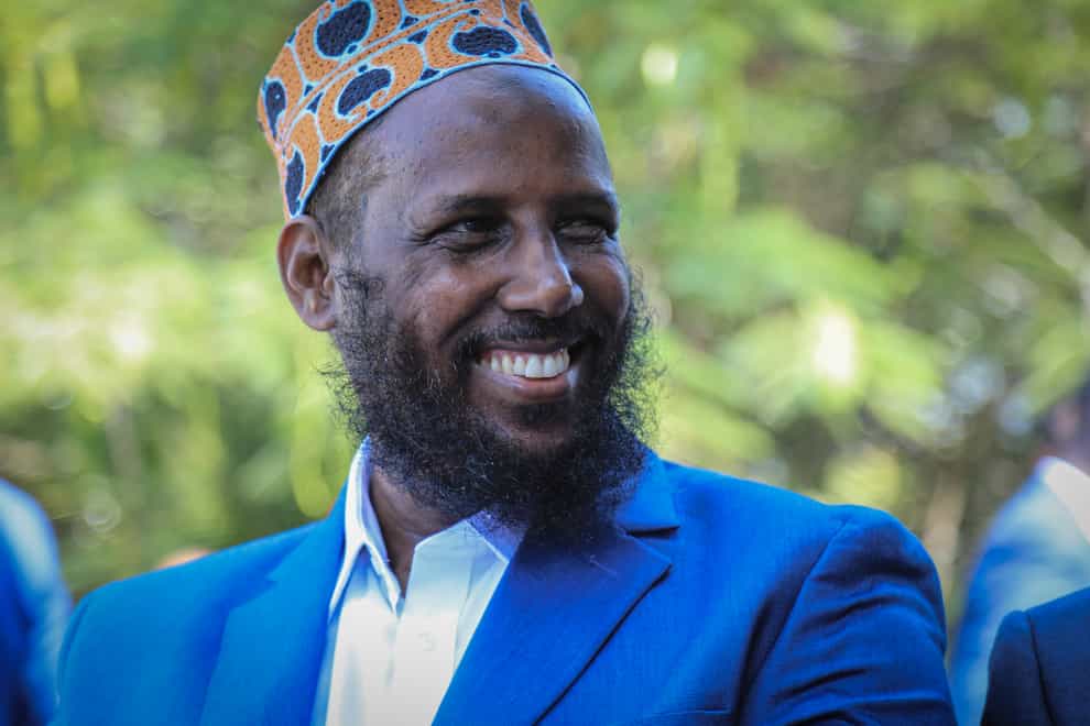Former deputy leader of the al-Shabab extremist group, Mukhtar Robow (AP)