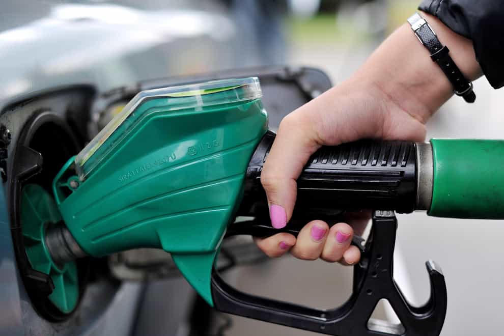 The wholesale cost of petrol has fallen by 20p since early June, according to the RAC (PA)
