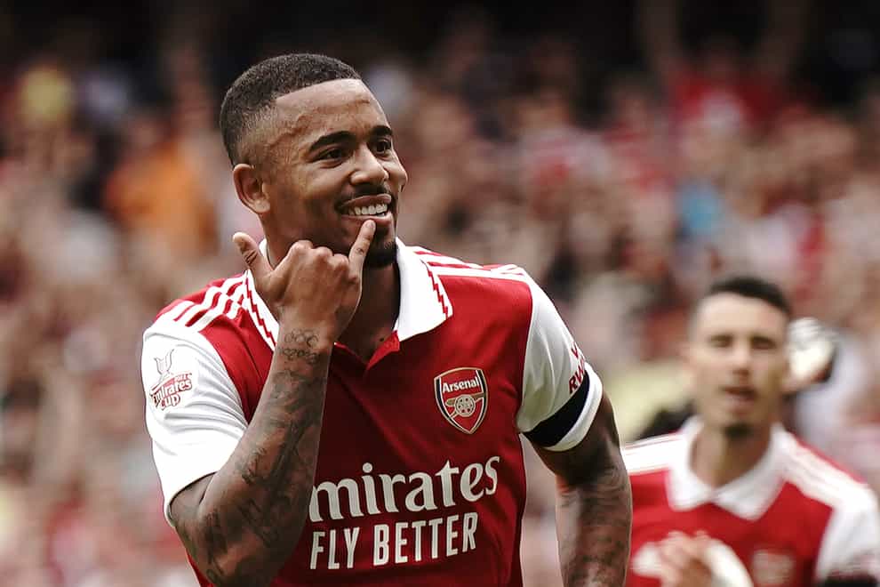Arsenal’s Gabriel Jesus is the most popular player in FPL ahead of the new season (Aaron Chown/PA)