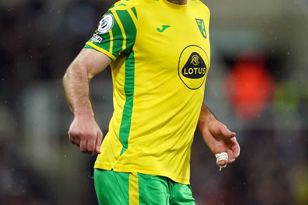 Norwich defender Grant Hanley (PA)